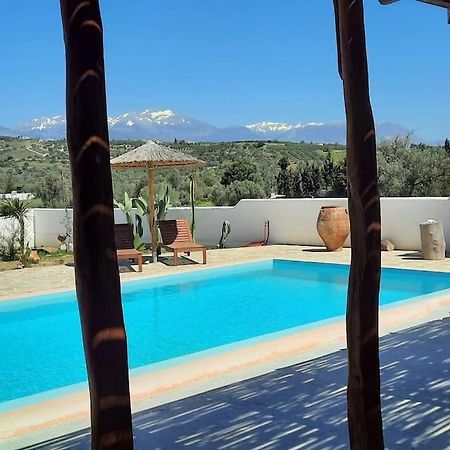 Villa Louloudia Stylish Luxury Villa With Private Pool 皮特斯迪亚 外观 照片